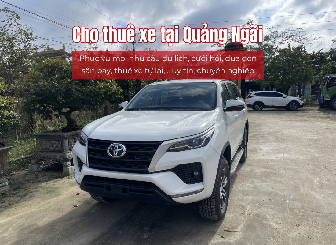cho thuê xe Quảng Ngãi Cho thuê xe Quảng Ngãi