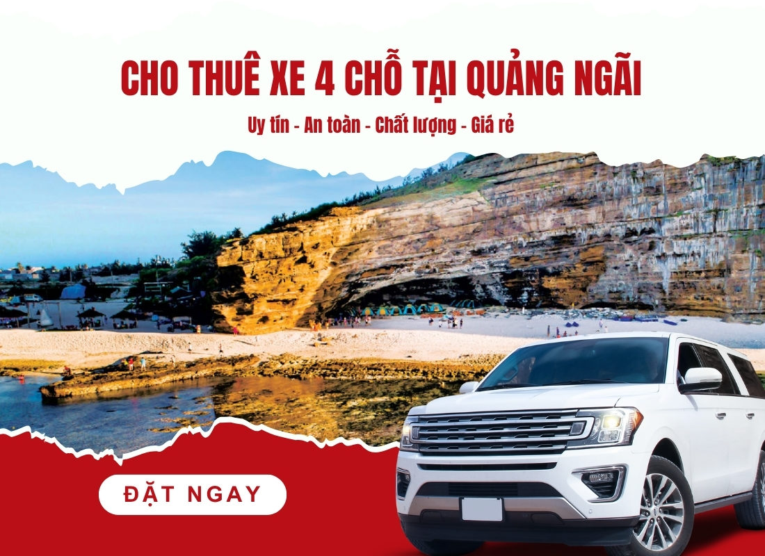 thuê xe 4 chỗ Quảng Ngãi Đà Nẵng Thuê xe 4 chỗ Quảng Ngãi