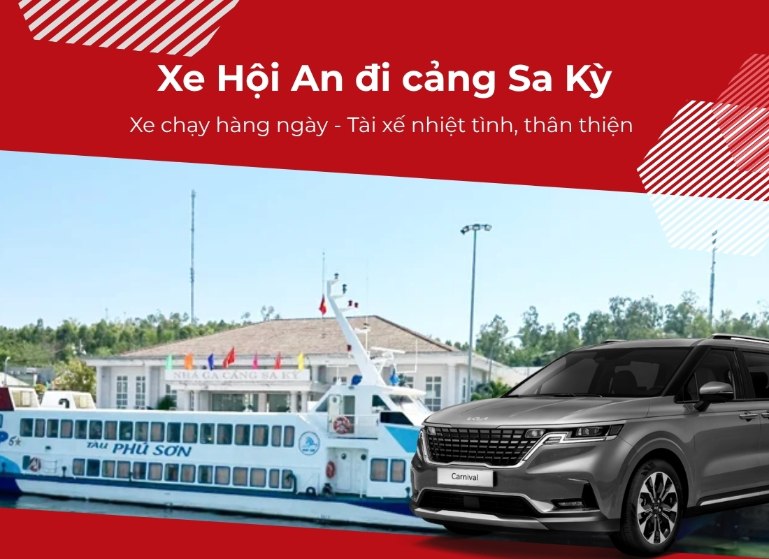 thuê xe Hội An đi cảng Sa Kỳ Thuê xe Hội An đi cảng Sa Kỳ