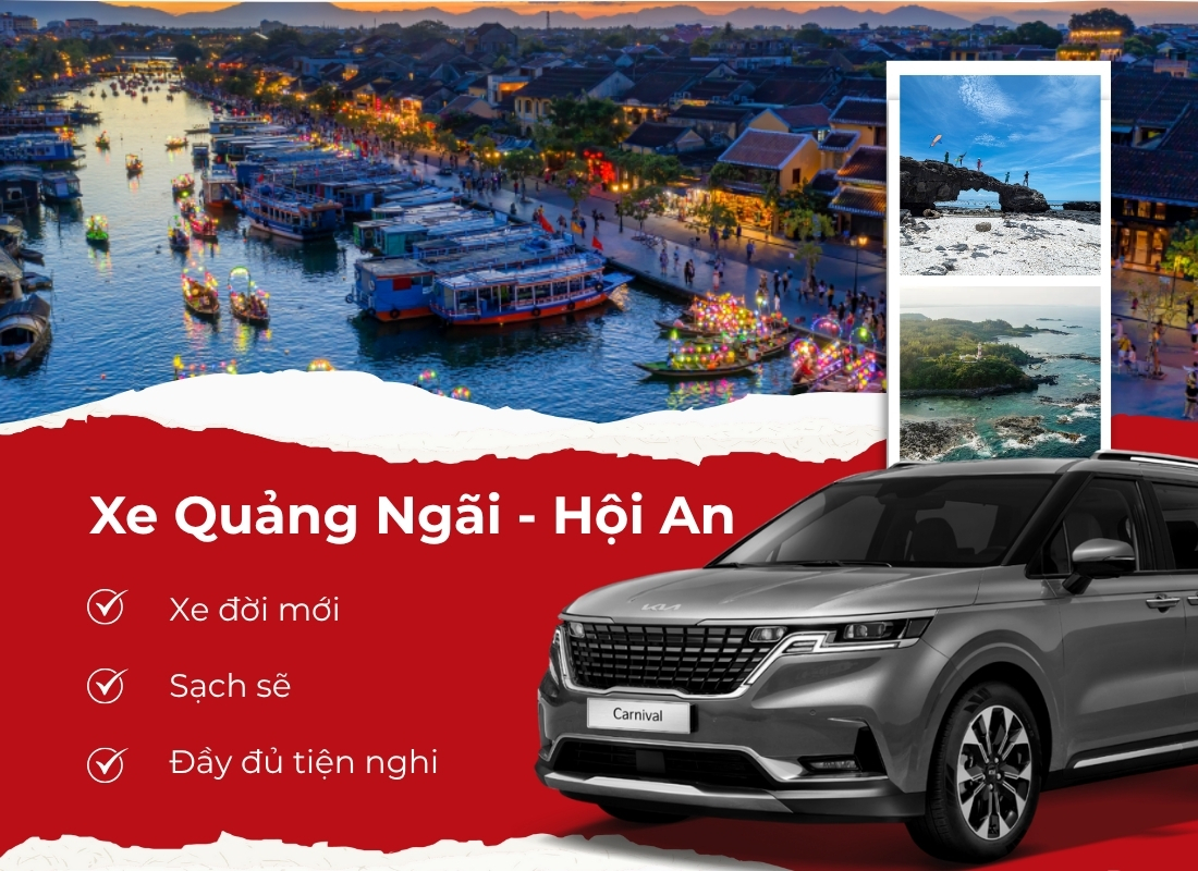 xe Quảng Ngãi đi Hội An Xe Quảng Ngãi đi Hội An